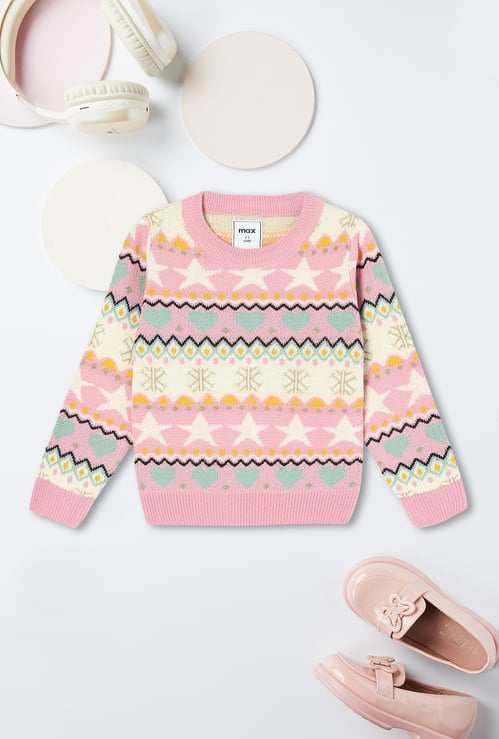 Girls Knitted Sweater