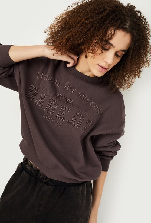 Women Oversized Athleisure Sweatshirt