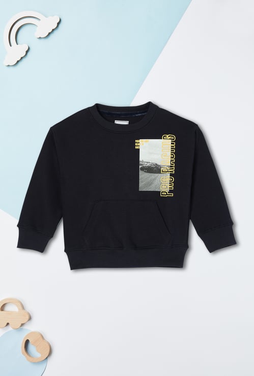 Boys Graphic Printed Sweatshirt