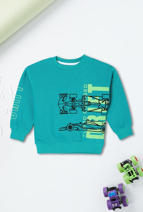 Boys Graphic Printed Sweatshirt