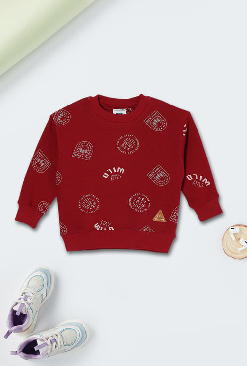 Boys Printed Sweatshirt