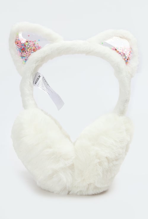 Women Cat Detail Earmuffs