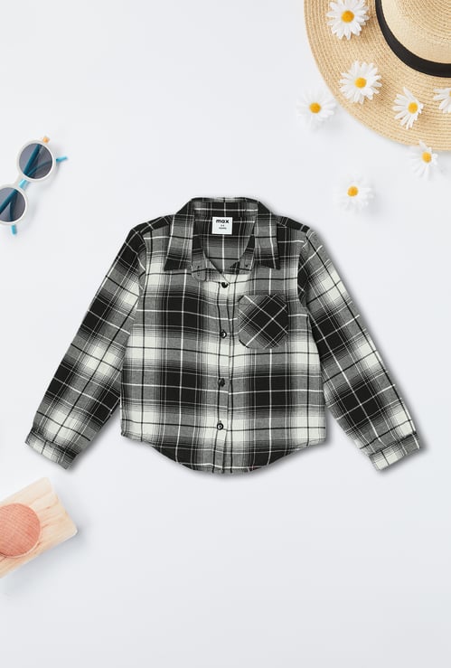 Girls Checked Shirt