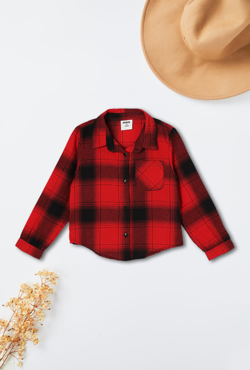 Girls Checked Shirt