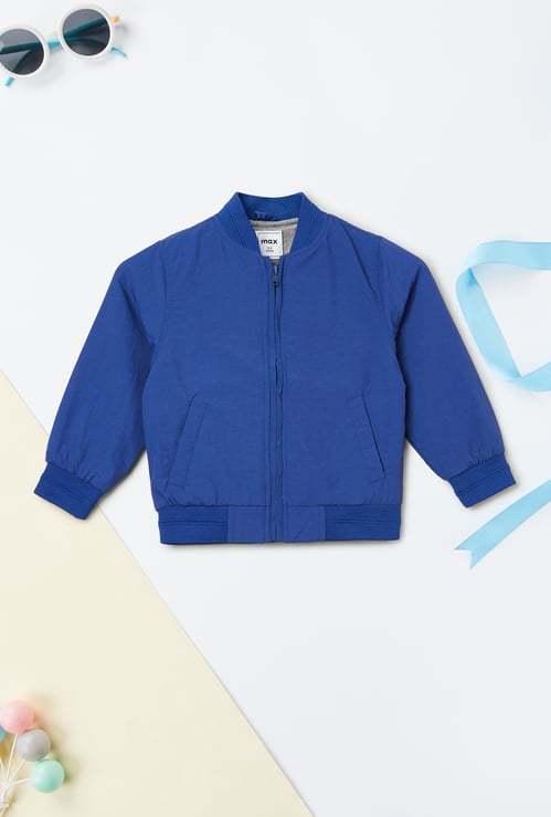 Boys Solid Jacket