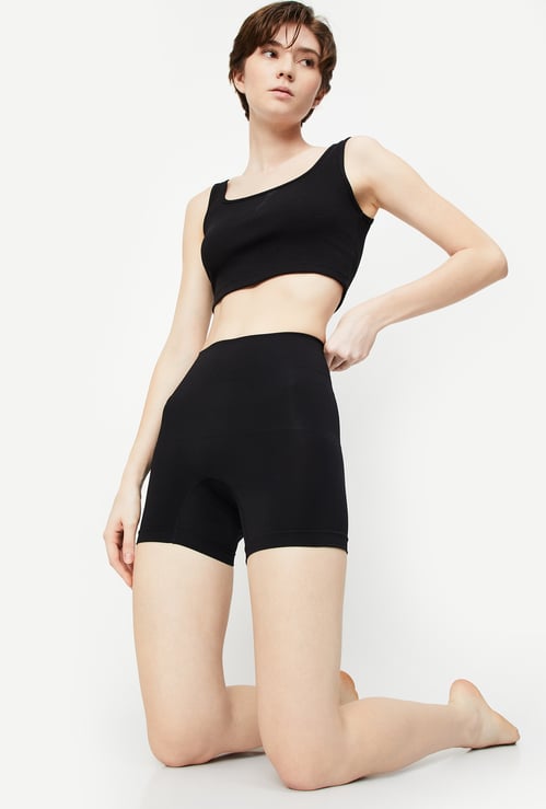 Women Solid Boyshorts