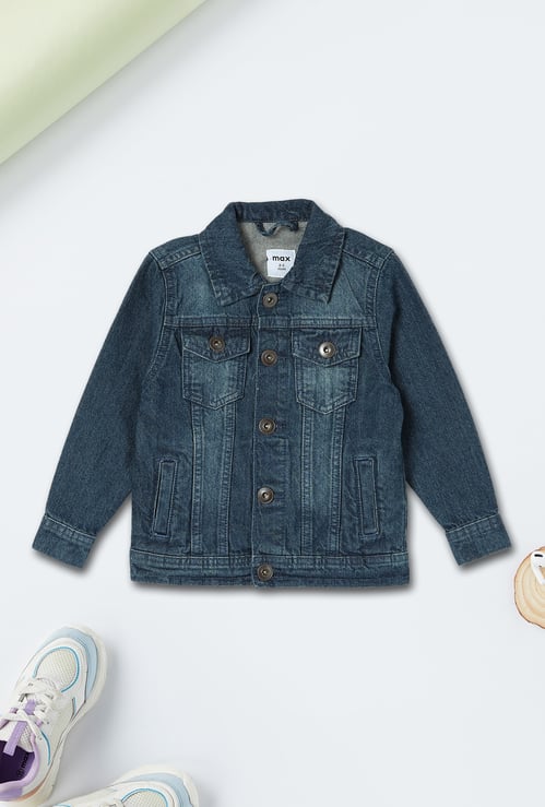 Boys Washed Denim Jacket