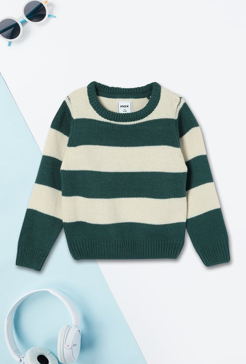 Boys Striped Sweater