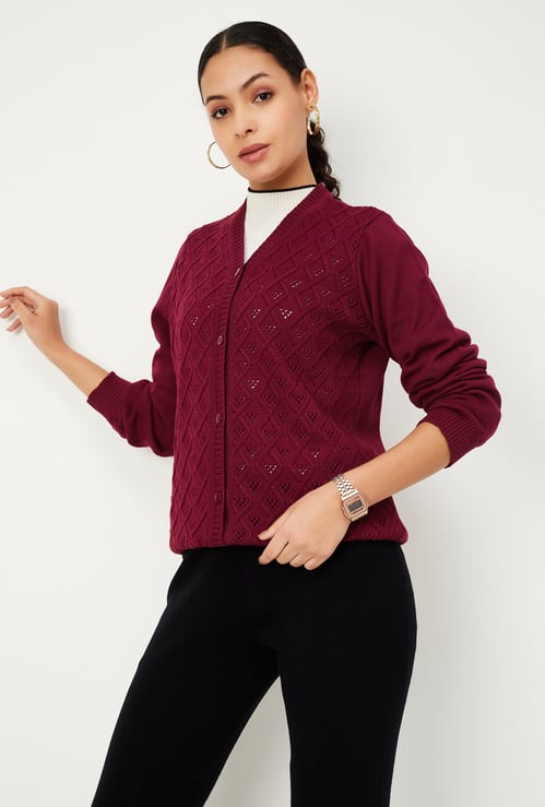 Women Knitted Cardigan