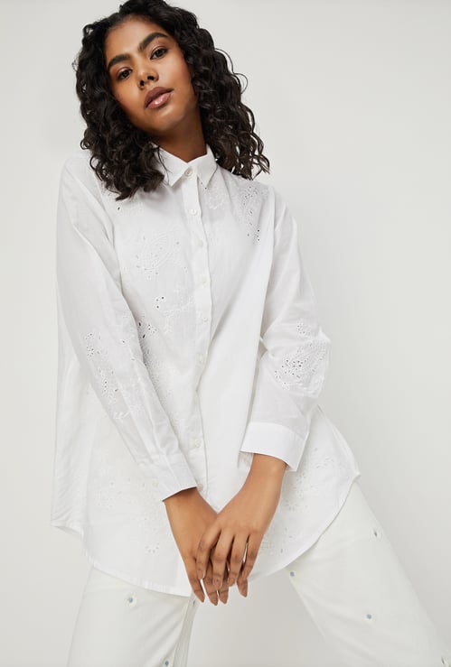 Women Schiffili High Low Hem Shirt