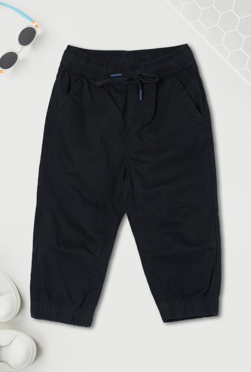 Boys Solid Elasticated Joggers