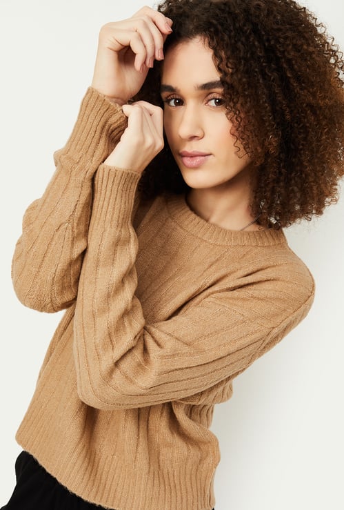 Women Ribbed Sweater