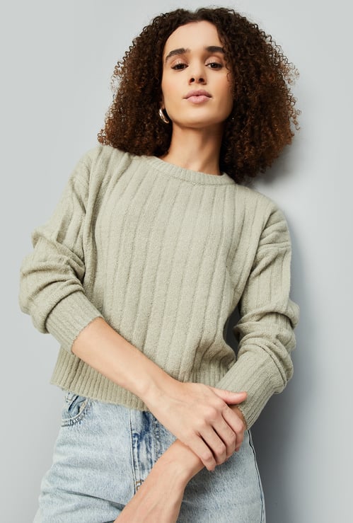 Women Ribbed Sweater