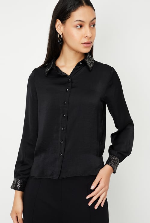 Kalki x Max Women Sequined Shirt