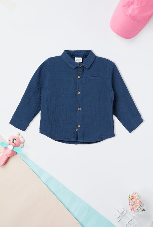 Boys Textured Shirt