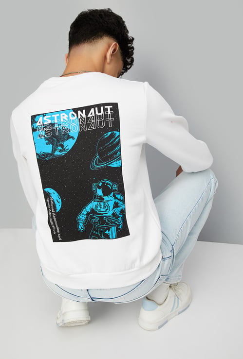 Boys NASA Printed Sweatshirt