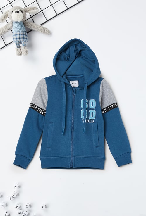 Boys Colourblock Hoodie