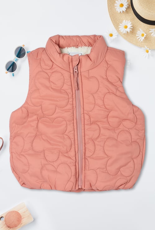 Girls Embroidered Gilet