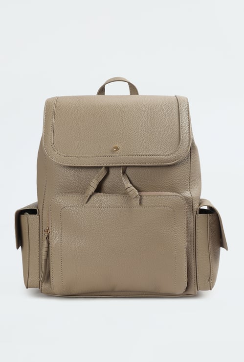 Women Textured Backpack