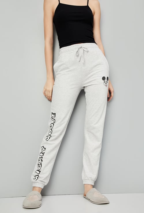 Women Mickey Mouse Printed Joggers