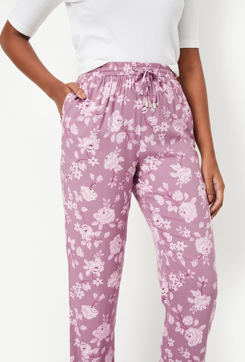 Women Floral Printed Pyjamas