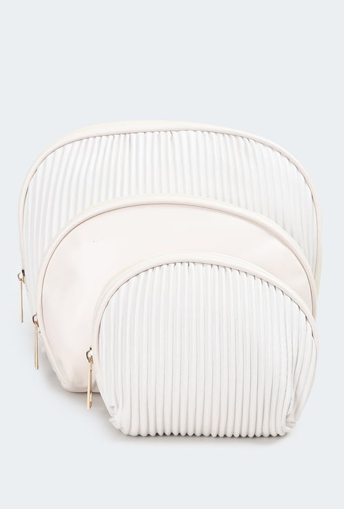 Women Assorted Vanity Pouch - Pack of 3