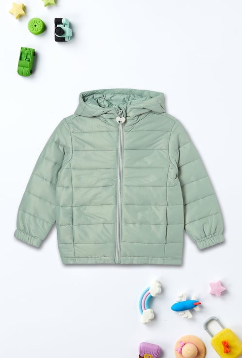 Girls Hooded Padded Jacket