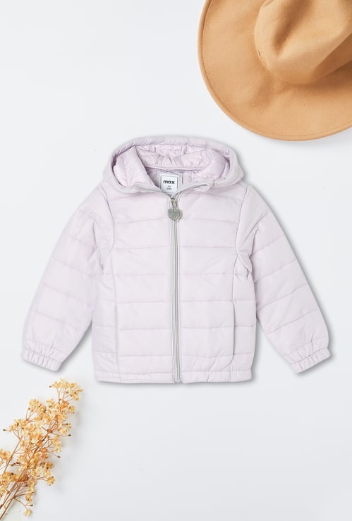 Girls Hooded Padded Jacket