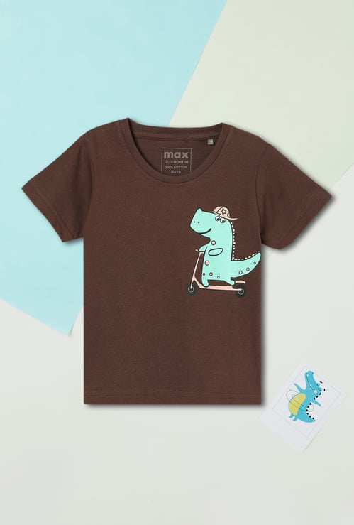 Boys Placement Graphic Print T-shirt