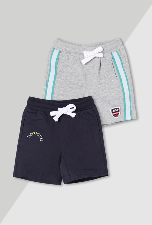Boys Assorted Shorts - Pack of 2