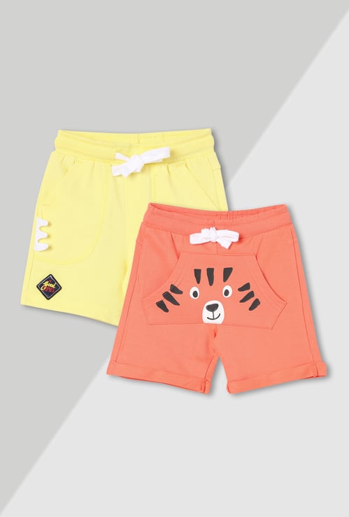 Boys Assorted Shorts - Pack of 2