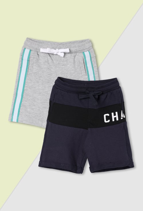 Boys Assorted Shorts - Pack of 2