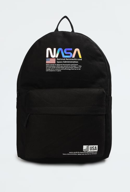 Men NASA Printed Backpack