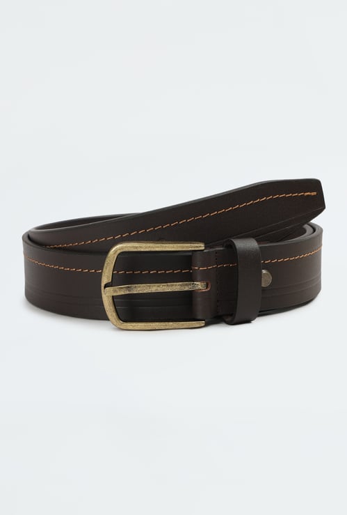 Men Solid Casual Belt