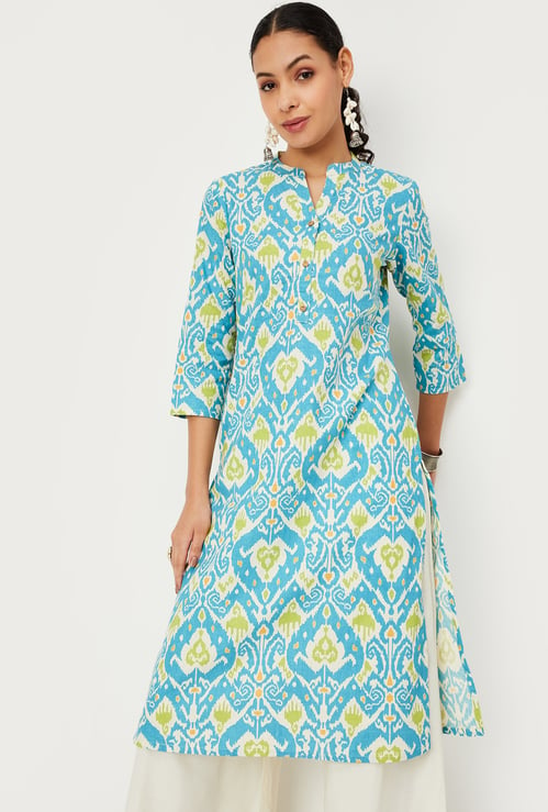 Women Printed Straight Kurta