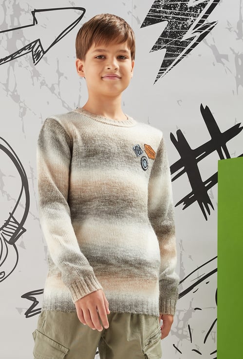 Boys Ombre Sweater