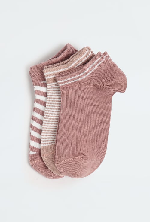 Women Assorted Ankle Length Socks - Pack of 3
