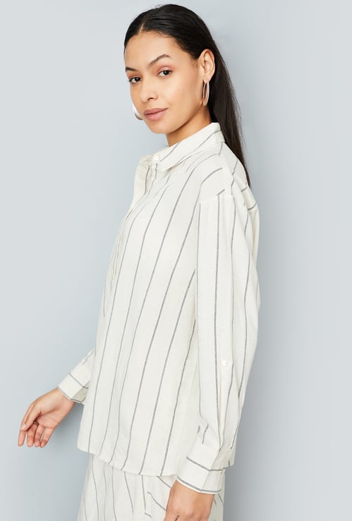 Women Striped Casual Shirt