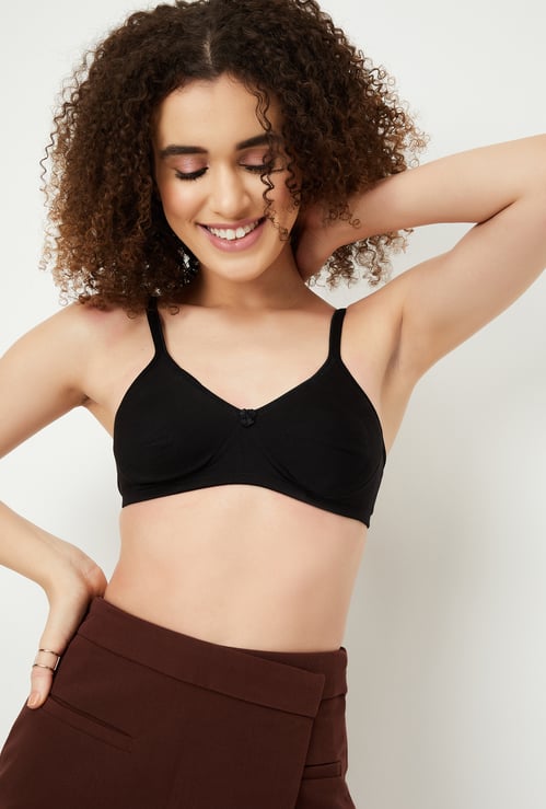 Women Solid Seamless Shaper Padded Bra