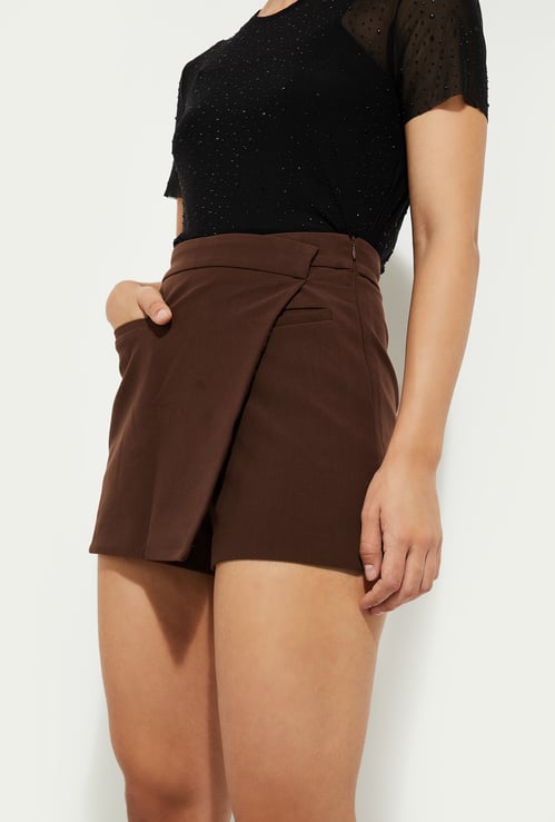 ALAYA F x URB_N Women Solid Skort