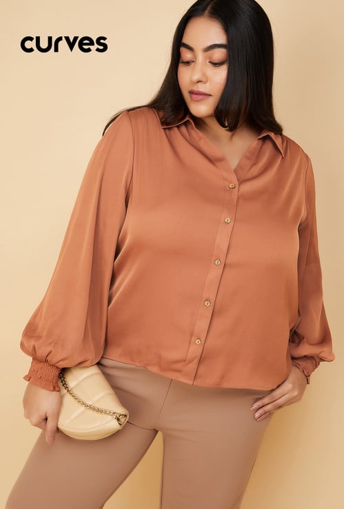 Kalki x Max Women Solid Shirt