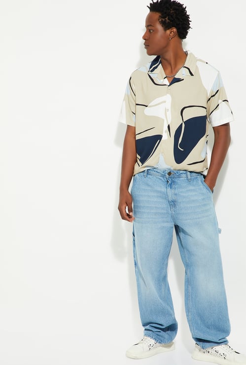 URB_N Men Printed Resort Shirt