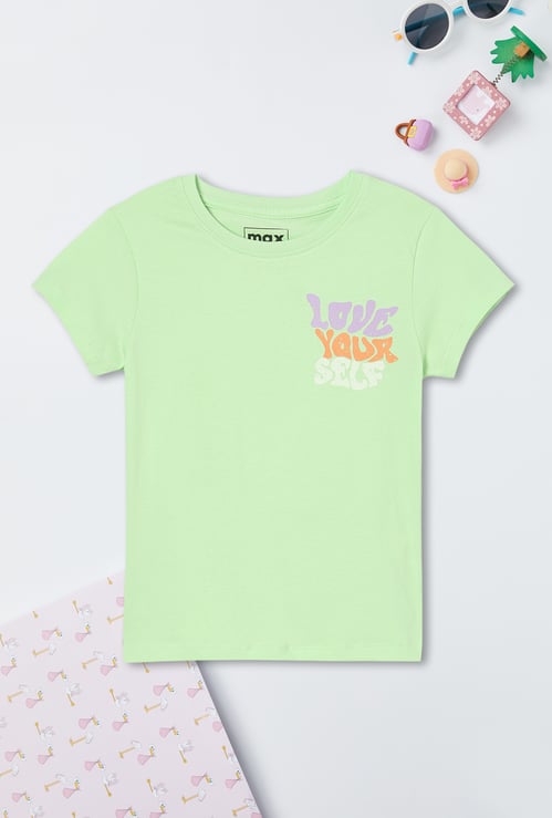 Girls Graphic Printed T-shirt