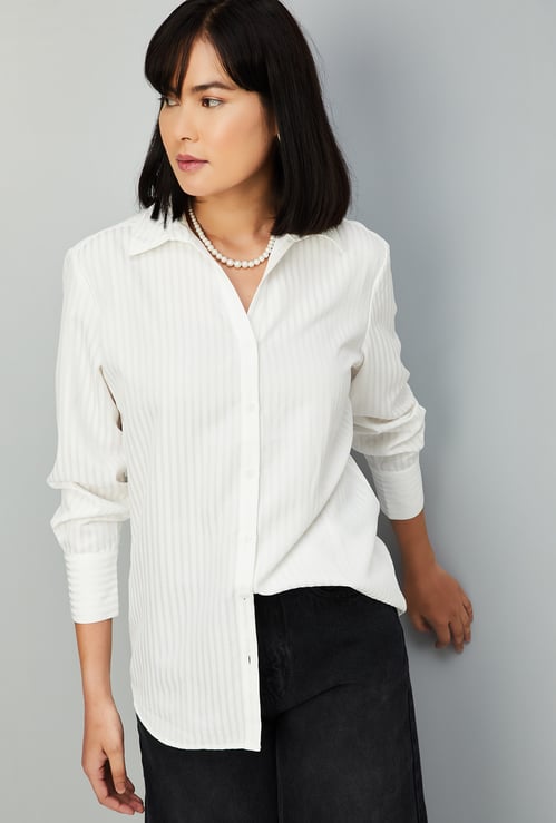 Women Striped Shirt