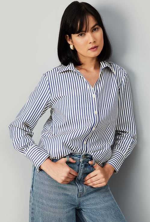 Women Striped Shirt