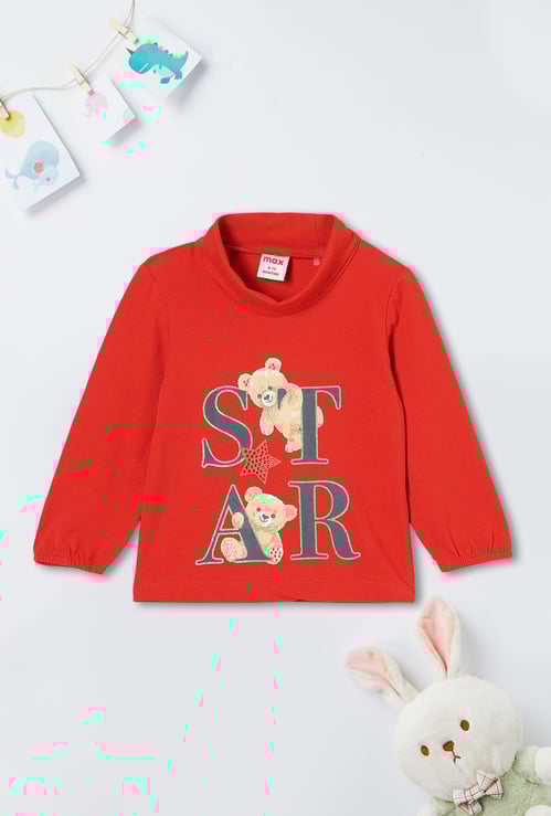 Girls Graphic Printed T-shirt