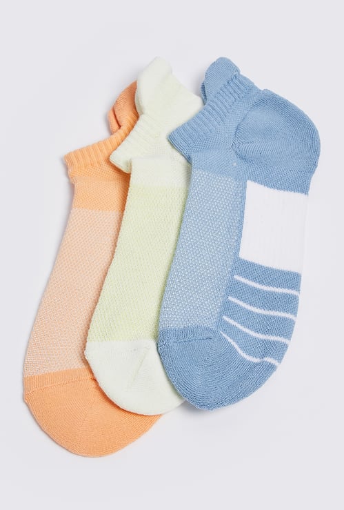 Women Assorted Ankle-Length Socks - Pack of 3