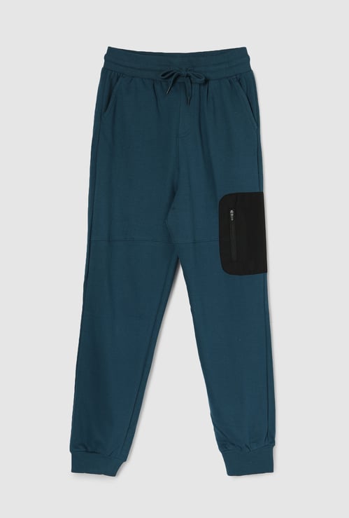 Boys Colourblocked Joggers