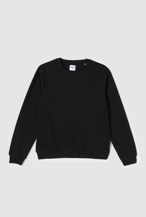 Boys Ottoman Knit Sweatshirt