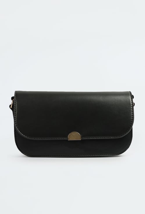 Women Solid Sling Bag